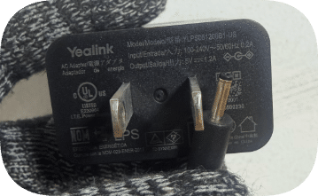 *Brand NEW* Office Business SIP IP Phone Power Supply 5V 6W US Plug Compact Wall Charger Low Noise Stable Yeal
